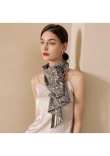 35X35 Kadın Kare Leke Ipek Gibi Başörtüsü Saç Sarma Atkılar Gece Uyku, Siyah-9 (Yurt Dışından) modelleri