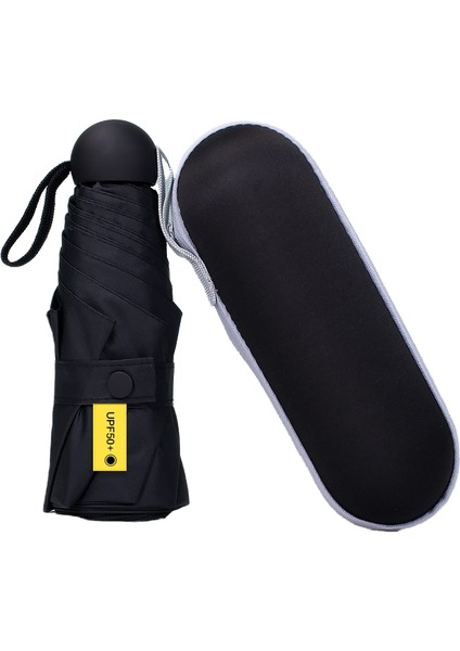 Güneş Şemsiyesi 8 Kemikli Kompakt Taşınabilir Cep Kapsülü Şemsiye Güneşlik ve Anti-Uv Güneş Koruma Şemsiyesi (Yurt Dışından) fiyatları