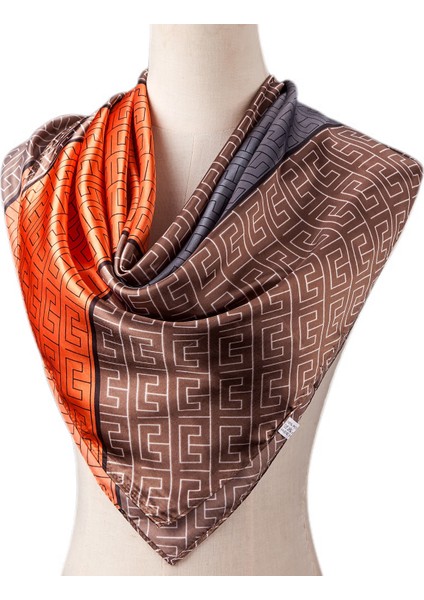 35 x 35 Kadın Kare Ipek Gibi Saç Eşarp Baş Uyku Şal Saten Başörtüsü, O (Yurt Dışından)