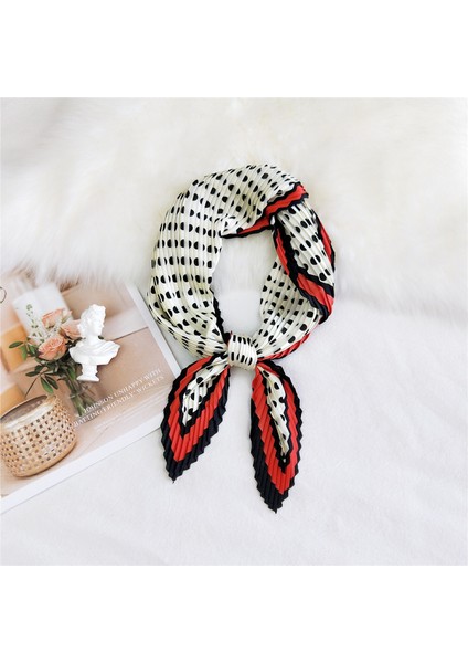 27.55 "kare Ipek Benzeri Başörtüsü - Saç Sarma ve Geceleri Uyumak Için Kadın Modası Ipek Duygu Eşarp. St-18 (Yurt Dışından)