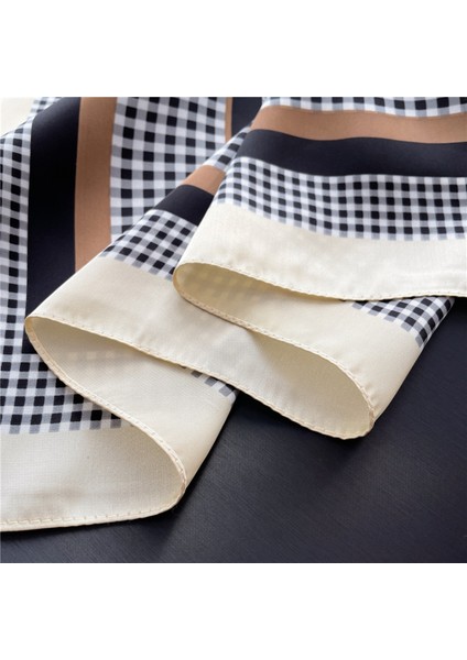 Kadın 27,5" Saten Kare Ipek Benzeri Saç Atkıları ve Uyku Için Başörtüsü, Opp Torba Ambalajı. FJ484-2 (Yurt Dışından) fırsatları