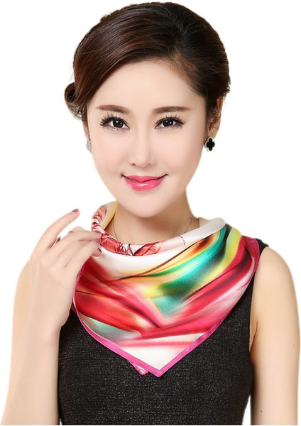 Ipek Duygu Başörtüsü Moda Saten Saç Eşarp Kare Eşarplar Kadın Hediyeler Için 20.8 × 20.8 Inç, SR08 (Yurt Dışından) fiyatları