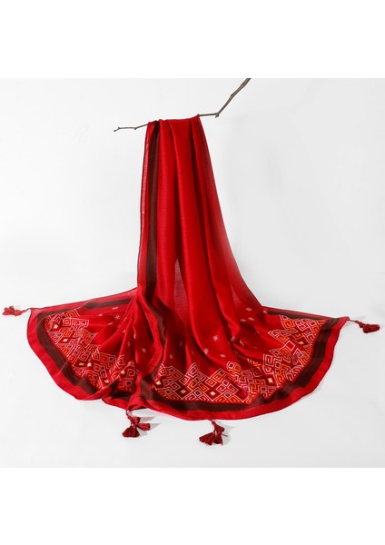 70 x 35 Kadın Kare Ipek Saç Eşarp Baş Uyku Şal Saten Başörtüsü, B (Yurt Dışından)