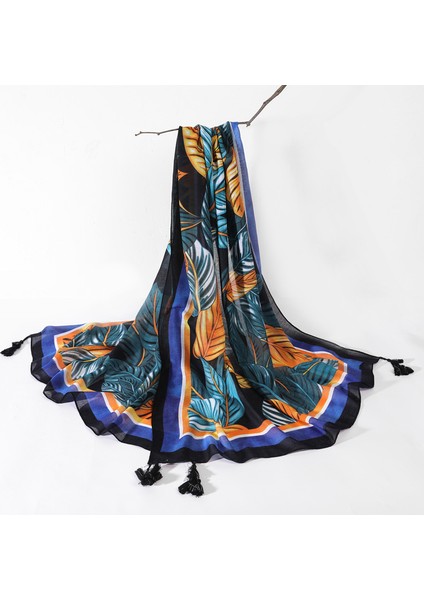 70 x 35 Kadın Kare Ipek Saç Eşarp Baş Uyku Şal Saten Başörtüsü, C-1 (Yurt Dışından)