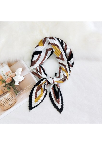 27.55" Kare Ipek Benzeri Başörtüsü - Saç Sarma ve Geceleri Uyumak Için Kadın Modası Ipek Duygu Eşarp. St-25 (Yurt Dışından)