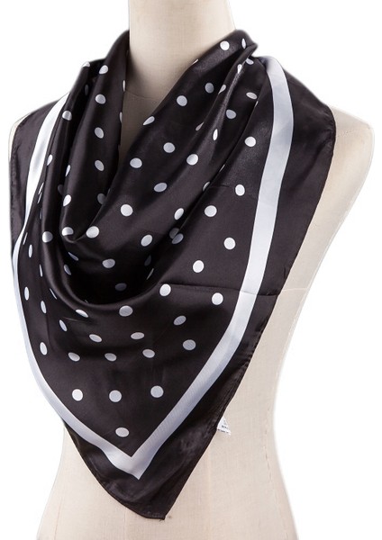 35 x 35 Kadın Kare Ipek Gibi Saç Eşarp Baş Uyku Şal Saten Başörtüsü, R (Yurt Dışından)