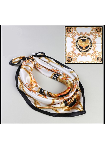 Ipek Duygu Başörtüsü Moda Saten Saç Eşarp Kare Eşarplar Kadın Hediyeler Için 20.8 × 20.8 Inç, SR18 (Yurt Dışından) modelleri