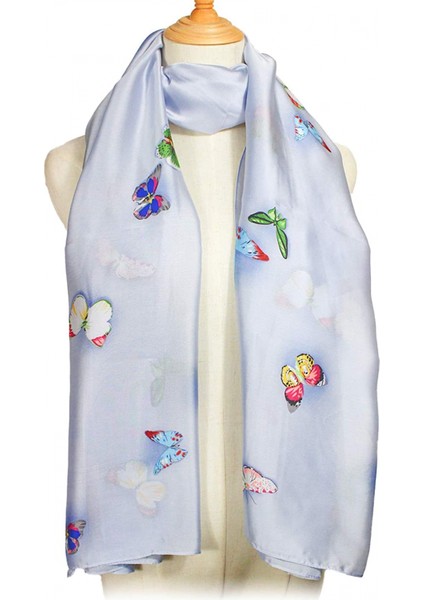 Bayan 100% Büyük Dut Ipek Eşarp Uzun Saten Eşarp Moda Tasarımcısı Eşarp Hafif Sarar, 2022423-02 (Yurt Dışından) fiyatları