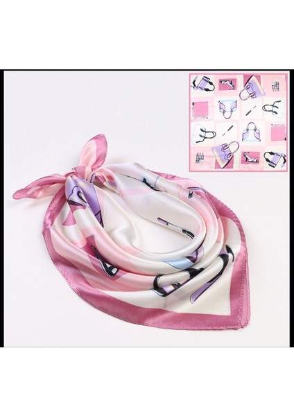 Ipek Duygu Başörtüsü Moda Saten Saç Eşarp Kare Eşarplar Kadın Hediyeler Için 20.8 × 20.8 Inç, SR14 (Yurt Dışından) modelleri