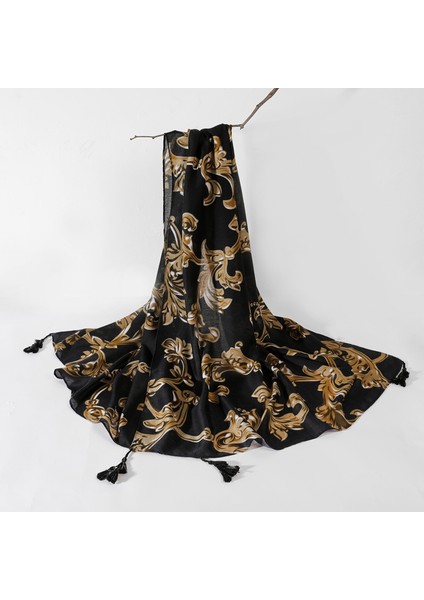 70 x 35 Kadın Kare Ipek Saç Eşarp Baş Uyku Şal Saten Başörtüsü, O2 (Yurt Dışından)