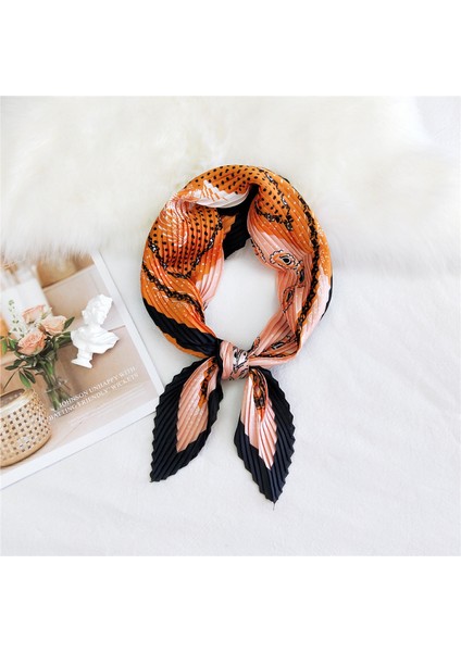 27.55 "kare Ipek Benzeri Başörtüsü - Saç Sarma ve Geceleri Uyumak Için Kadın Modası Ipek Duygu Eşarp. St-02 (Yurt Dışından)