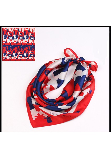 Ipek Duygu Başörtüsü Moda Saten Saç Eşarp Kare Eşarplar Kadın Hediyeler Için 20.8 × 20.8 Inç, SR30 (Yurt Dışından) modelleri