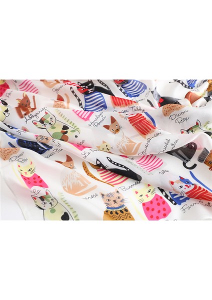 35" Kare Ipek Benzeri Başörtüsü - Saç Sarma ve Geceleri Uyumak Için Kadın Modası Ipek Duygu Eşarpı. Fm6-1 (Yurt Dışından) modelleri