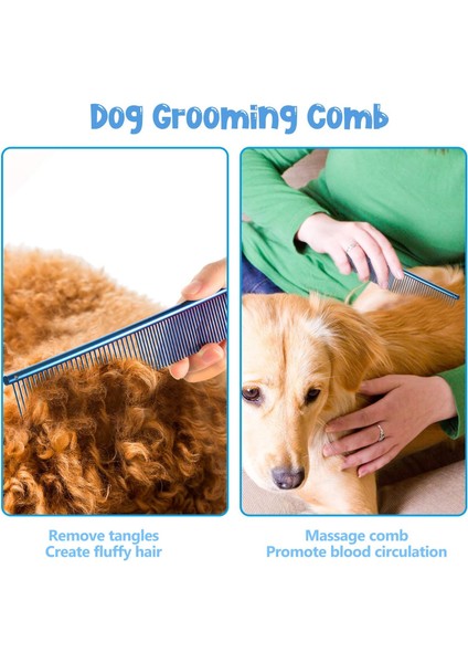 Parça Pet Çelik Taraklar, Pet Köpek Kedi Bakım Tarağı Uzun ve Kısa Için Dolaşmaları ve Düğü mleri Çıkarmak Için Çelik Dişli Çok li Köpek Tarağı (Yurt Dışından) modelleri