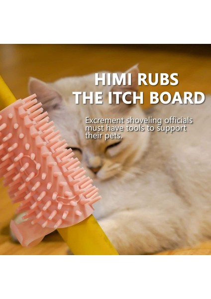 Cat Pet Kendini Bakım Tarak Fırçası - Yavru Kediler ve Köpek Yavruları Için Çok Amaçlı Kedi Masaj Eldiveni Aracı. Kolay Epilasyon Için Silikon Iğne (Büyük Pembe) (Yurt Dışından) fırsatları