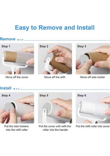 Kabartma Silindiri, Kabartma Silindiri, Ekstra Yapışkan, Giysiler, Kanepeler, Halılar, Yataklar Veya Araba Koltukları Için Kabartma Silindiri (Beyaz) (Yurt Dışından) fiyatları