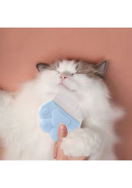 Kedi Kabuğu Tarak, Yüzen Fırça Pet Kedi Temizleme Tarağı, Kedi Masaj Bakım Fırçası ve Bakım Için Köpek Masaj Bakım Fırçası (Mavi) (Yurt Dışından) fiyatları
