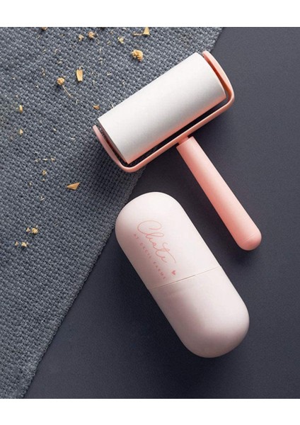Lint Rulo, Süper Yapışkan Pet Saç Çıkarıcı Seti, Yapışkanlı Lint Fırçası Elbise, Mobilya, Halı, Araba Koltukları, Toz, Köpekler, Kediler (Pembe) (Yurt Dışından) fırsatları