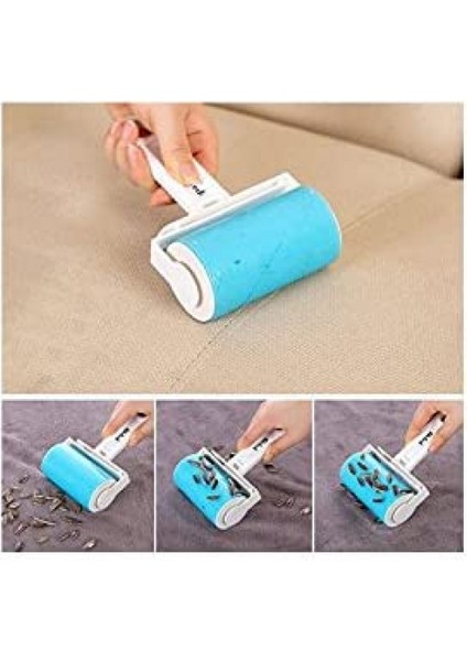 Yeniden Kullanılabilir Yapışkan Pikap Seti Temiz Lint Rulo Pet Epilasyon Fırçası, Büyük Uzun Saplı 19 Cm/7.4 "yıkanabilir Yapışkan Saç Fırçası (Yurt Dışından) fiyatları