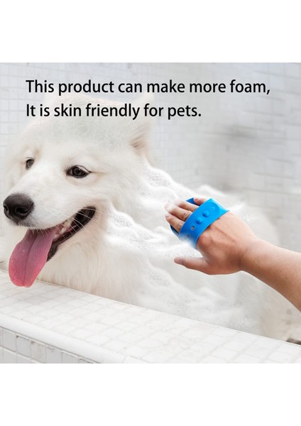 Adet Köpek Bakım Fırçası, Evcil Hayvan Şampuanı Banyo Fırçası Masaj Kauçuk Tarak, Ayarlanabilir Halka Sap, Uzun Kısa Saçlı Evcil Hayvan Için Uygundur. (Yurt Dışından) fırsatları
