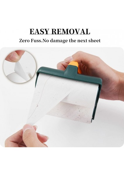 Pet Saç Peluş Rulo Yapışkan, Çift Rulo Saç Çıkartma (Yeşil) (Yurt Dışından) fırsatları
