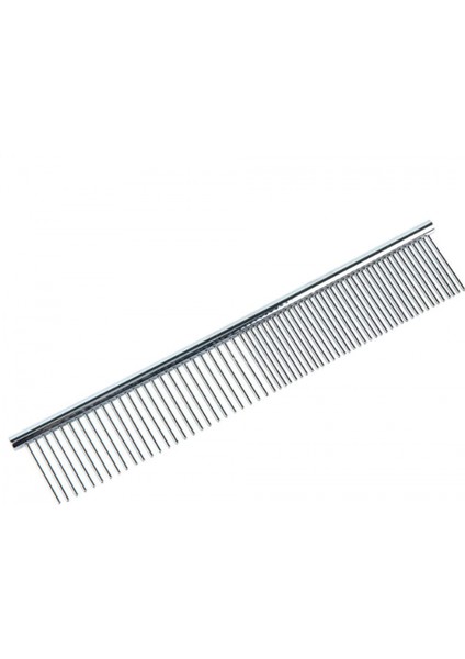 Köpek Metal Tarak 7.5 Inç Köpekler Dematting Aracı Pet Bakım Tarağı Paslanmaz Çelik Dişler Kediler Köpek Saç Çıkarma Tarak (S: 19X3 Cm) (Yurt Dışından)
