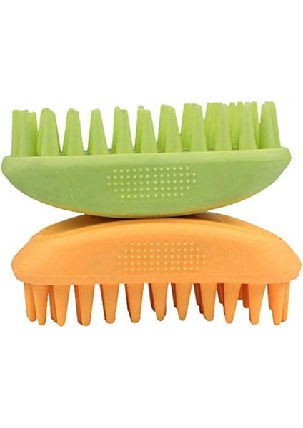 Uzun Ve Kısa Saçlar Için Pet Silikon Şampuan Fırçası Orta Büyük Evcil Hayvanlar Köpekler Kediler, Köpek Saç Ürünleri Aksesuarları Uzun Ve Kısa Için Köpek Sırt Masajı (Yeşil) (Yurt Dışından) fiyatları