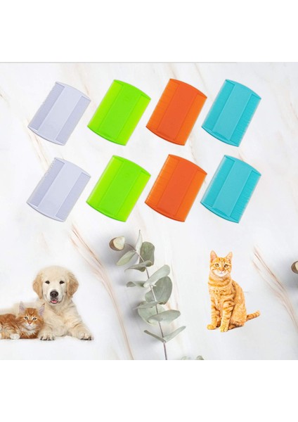 12 Paket Plastik Pet Tarak Pire Bit Tarağı Köpek Kedi Çift Taraflı Ince Diş Pire Saç Tarak Pet Saç Bakım Taraklar 4 Renk (Yurt Dışından) fiyatları