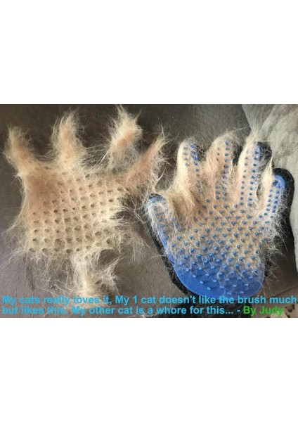 Evcil Tüy Alma Eldivenleri - Nazik Evcil Bakım Eldiveni Fırçası - Tüy Alma Eldivenleri - Geliştirilmiş Beş Parmak Tasarımlı Masaj Eldivenleri - Uzun ve Kısa Tüylü Köp (Yurt Dışından) modelleri