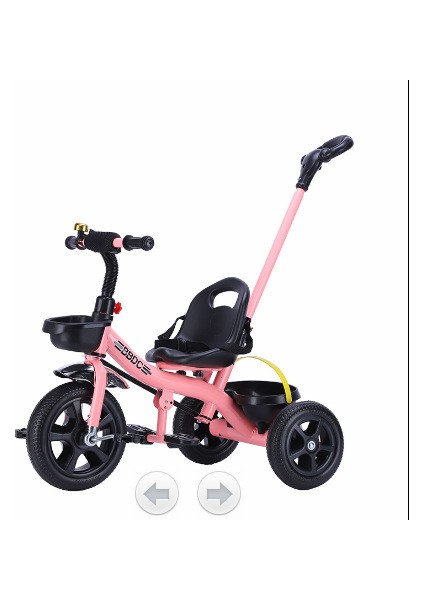 Pedalsız Çocuk Üç Tekerlekli Bisiklet 1-4 Yaş Bebek Arabası Bebek Bisikleti (Yurt Dışından)