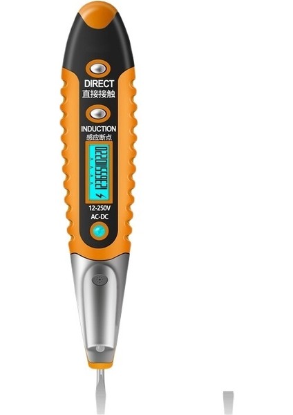 Temassız Dijital Ekran Indüksiyon Kalemi Çok Fonksiyonlu Elektrikli Test Kalemi (Yurt Dışından)