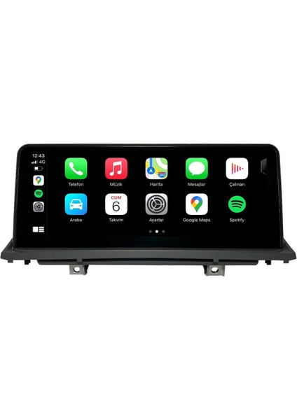 Bmw X6 (2007-2013) Android 11 Multimedya - 4GB Ram - 64GB Hafıza - 10 Inch - Carplay CRV-517RDC X6