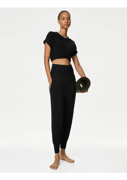 Marks & Spencer Tapered Fit Yüksek Belli Yoga Pantolonu