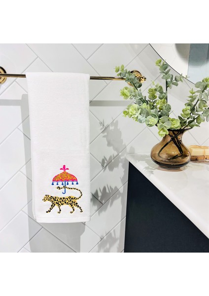 Safari Animals Temalı Yüz Havlusu ( 1 Adet )