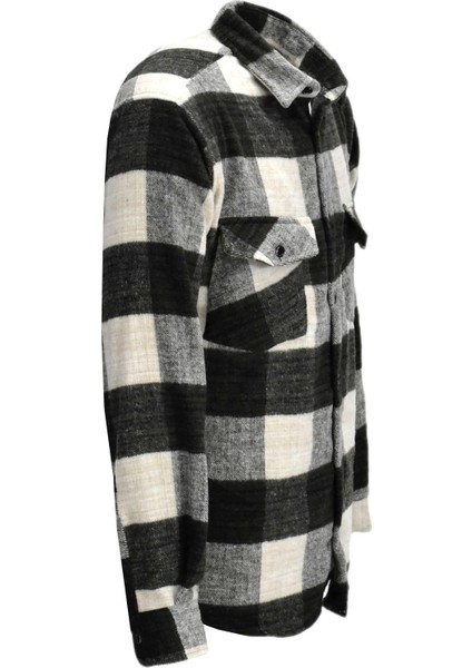 Erkek Çift Cepli Kapaklı Regular Fit Oduncu Gömlek BGL-ST03252 modelleri