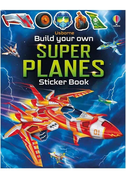 Build Your Own Super Planes Sticker Book - Simon Tudhope