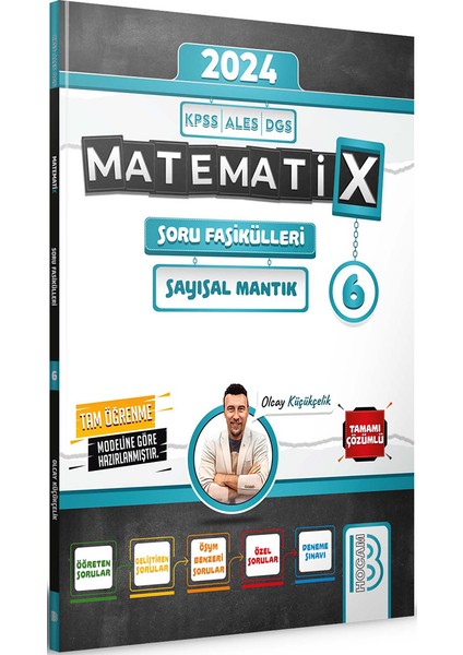 2024 KPSS ALES DGS Matematix Soru Fasikülleri Sayısal Mantık 6