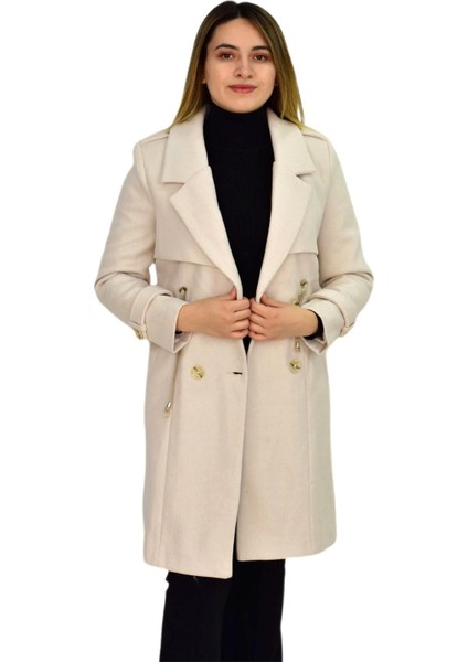 Kadın Kaşe Kaban K3018 BGL-ST03285