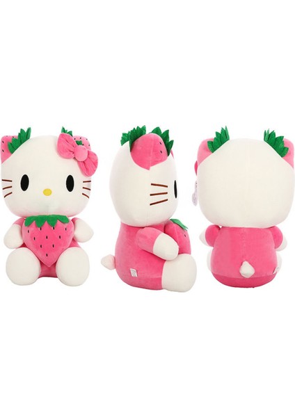 Hediye Nest Hello Kitty Pembe Peluş 35CM (Yurt Dışından)