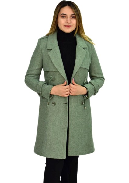 Kadın Kaşe Kaban K3018 BGL-ST03285