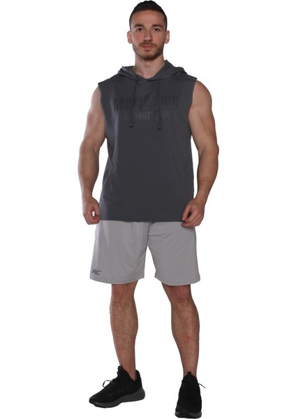 Training Club Kapüşonlu Kolsuz Sweatshirt Füme fırsatları