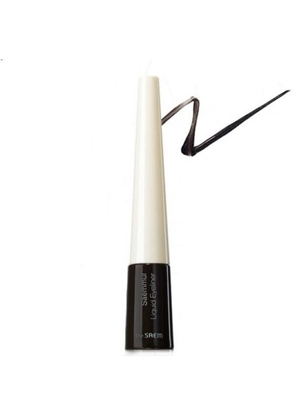 Saemmul Suya Dayanıklı Likit Eyeliner - Deep Black
