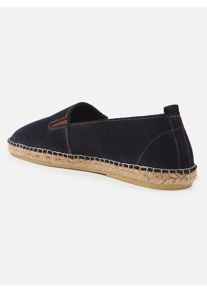 Alessio Lacivert Erkek Süet Düz Espadril fırsatları