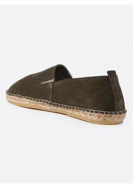 Alessio Haki Erkek Süet Düz Espadril modelleri