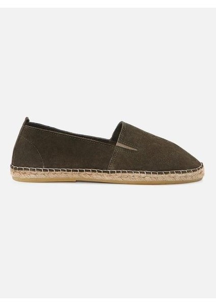 Alessio Haki Erkek Süet Düz Espadril