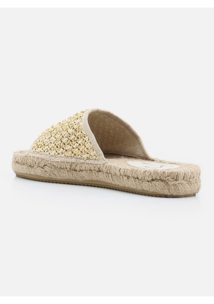 Jannes Bej Kadın Espadril Terlik