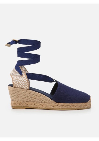 Molly Lacivert Kadın Dolgu Topuklu Espadril modelleri