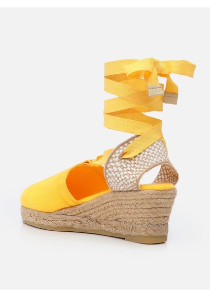Molly Sarı Kadın Dolgu Topuklu Espadril modelleri