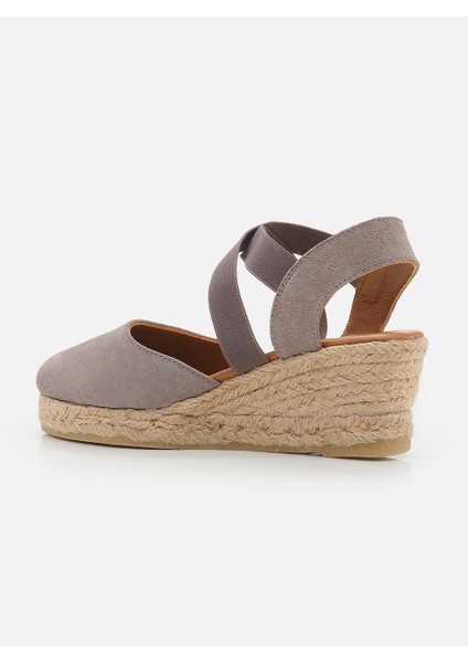 Karen Toprak Kadın Dolgu Topuklu Espadril modelleri