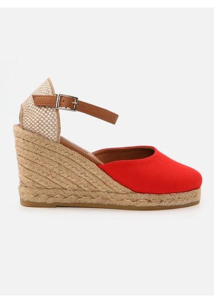 Kate Kırmızı Kadın Dolgu Topuklu Espadril fiyatları